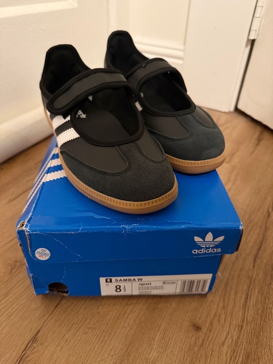 adidas Shoes - adidas Samba Mary Jane Sneakers - Black & White